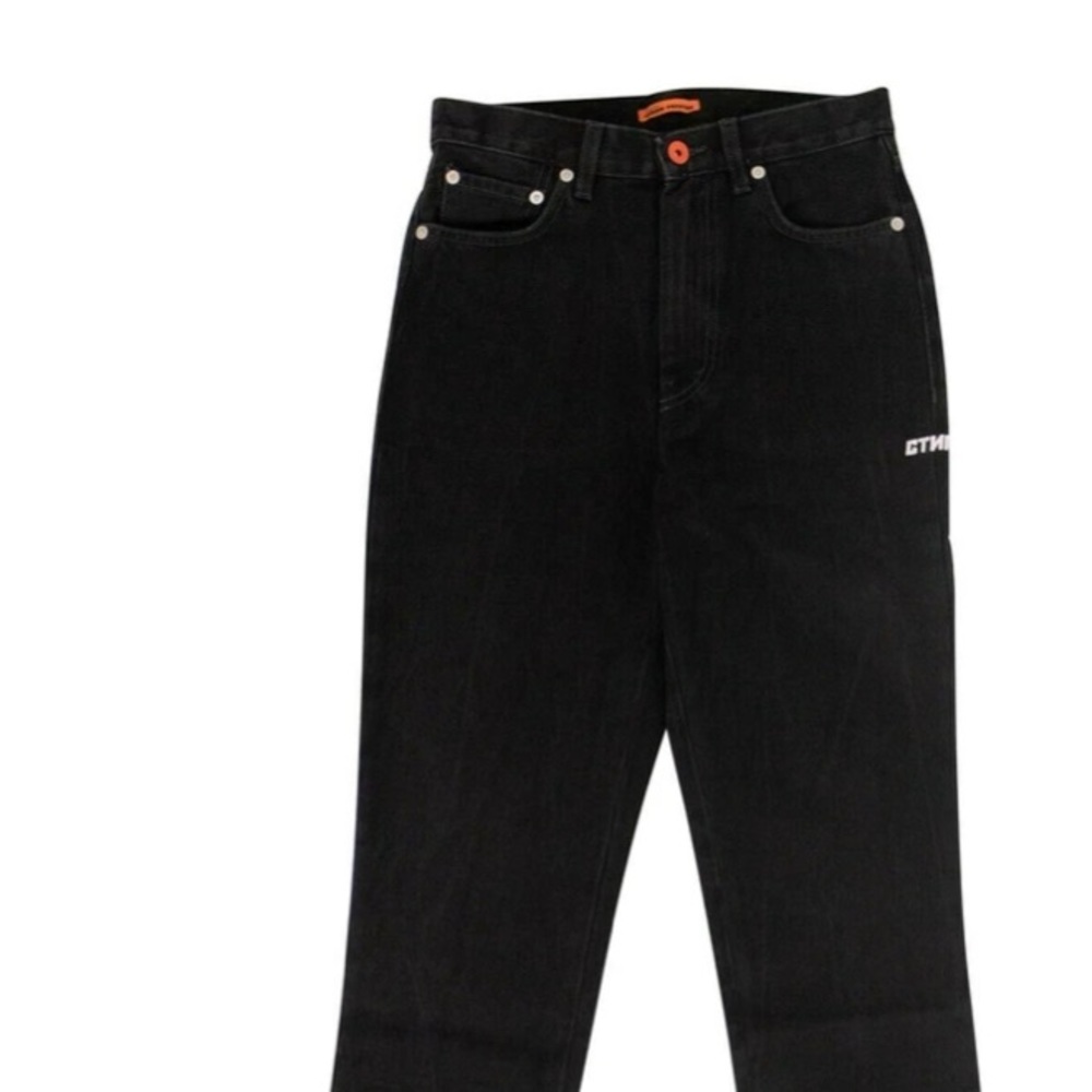 Brand new never worn black Heron Preston tapered jeans